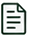 Outlined document with folded upper corner and horizontal lines, used for Proposals.
