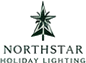 Northstar Holiday Lighting logo with a stylized evergreen/star mark and uppercase wordmark.