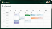 Miniature Crew Schedule product-interface screenshot.