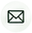Circular pale-green icon containing an outlined envelope.