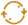 Small gold circular arrows icon with small sparkle accents.