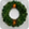 Product thumbnail showing a green wreath with a light-colored bow.