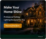 Holiday lighting landing-page preview headed Make Your Home Stand Out This Season.