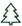 Dark green outlined evergreen icon for process step five.