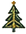 Decorated layered evergreen icon in green and gold used above the Signature package title.