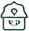 Hand-drawn storage box with holiday ornament icon.